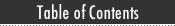 Table of Contents