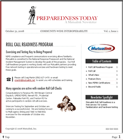 PREPAREDNESS TODAY - A Mutualink Newsletter